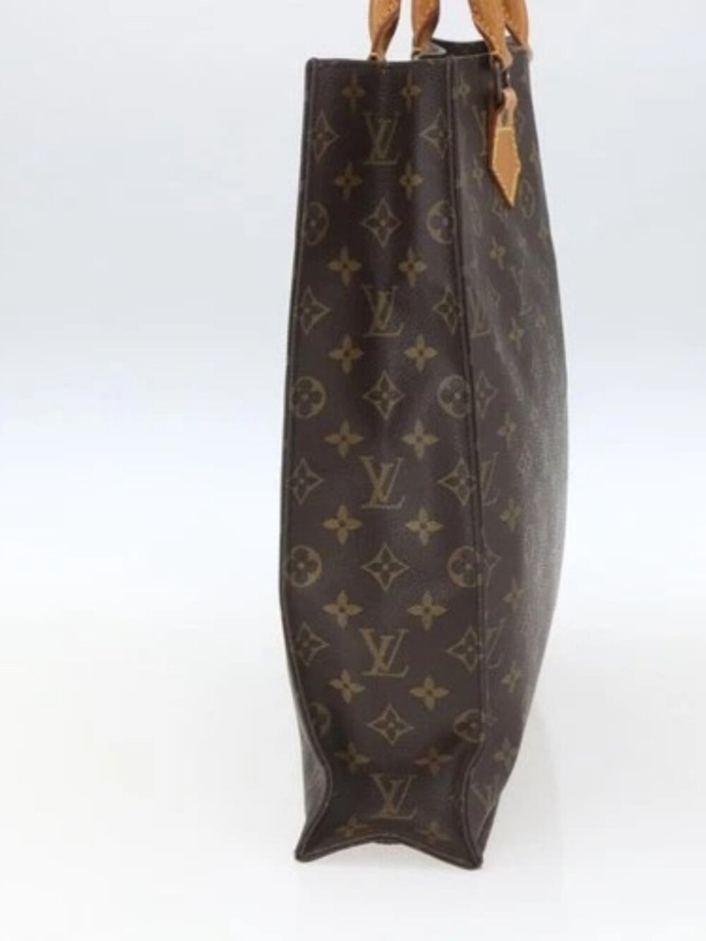 LOUIS VUITTON Monogram Sac Plat Hand Bag M51140 LV Auth bs32926 - Picture 5 of 16